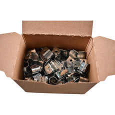 NEW 100x Arlington 310 3/8'' 1-Hole Steel AC/MC Cable Strap