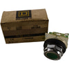 NEW Square D 9001KR1GH5 30mm Green Flush Push Button 600VAC 10A