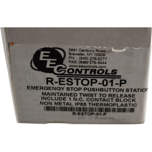 NEW EEC R-ESTOP-01-P 22mm E-Stop Pushbutton 40mm Head 1NC – VB ...