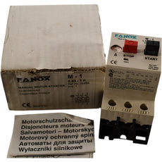 NEW Fanox M-1 Manual Motor Starter 0.63-1A DIN Rail 690V 35003