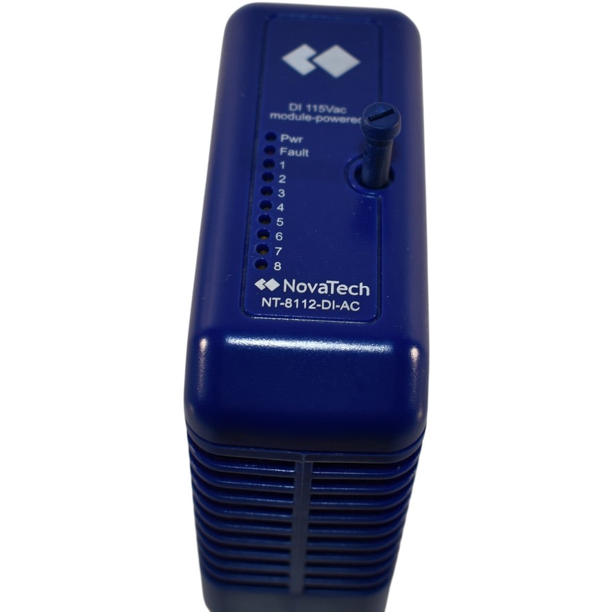 NEW Novatech 8112-DI-AC-NV 8-Channel 115V AC Isolated Digital Input Mo ...
