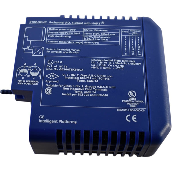 NEW Novatech NT8102-HO-IP 8-Ch Analog Output 4-20mA HART Module – VB ...