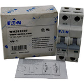 NEW EATON WMZS2C07 Circuit Breaker 7A 2 Pole 10kA Type C DIN Rail 277/480V
