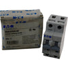 NEW EATON WMZS2C40 Circuit Breaker 40A 2P 10kA Type C DIN Rail 277/480V