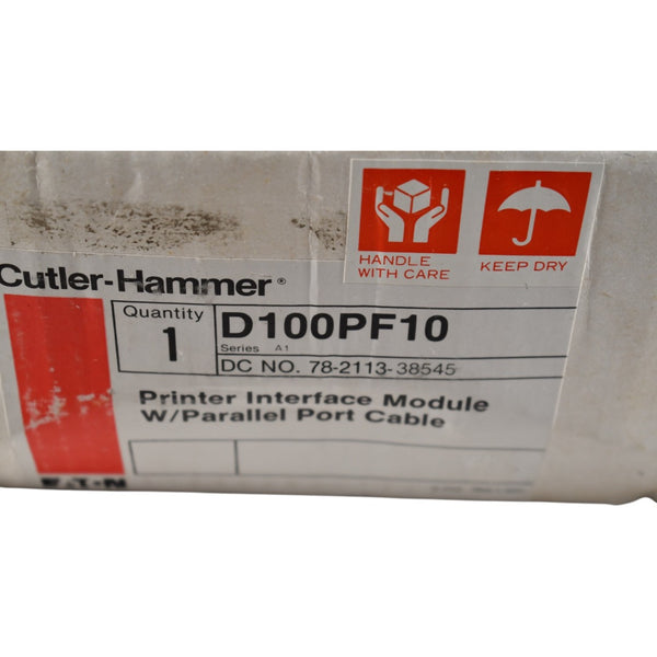 NEW Eaton D100PF10 Ladder Printer Interface Module No Cable – VB ...