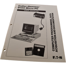 NEW Eaton ND-119 D100 Micro PC User Manual Computer Programming Data Acquisition