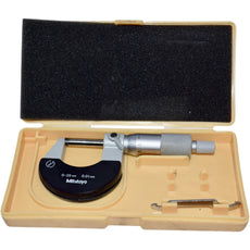 Mitutoyo 102-301 Outside Micrometer 0-25mm 0.01mm Ratchet Stop