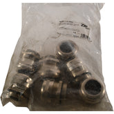 NEW Lot of 7 ZIPport ZP-MC-CG-29M8 PG29 Cable Glands Brass IP68