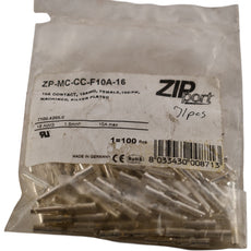 NEW Lot of 71 ZIPport ZP-MC-CC-F10A-16 Female Crimp Contacts 10A 16AWG