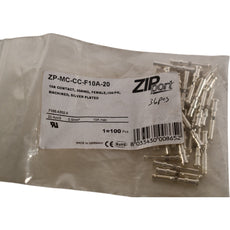 NEW Lot of 36 ZIPport ZP-MC-CC-F10A-20 Female Crimp Contacts 20AWG
