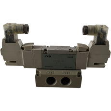 NEW CKD 4GB330R-10N-B-3-UL Solenoid Valve 3/8'' 24VDC 3-Position Closed