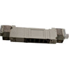 NEW SMC SY5440-5LU 5-Port Solenoid Valve 24VDC 3-Position Exhaust Center