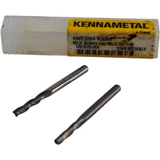 Pack of 2 NEW Kennametal K-2106AX KC635M Carbide Drill Coolant Holes Hardened Materials 3 Flute