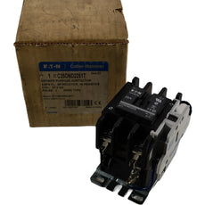 NEW Eaton C25DND2251T 2 Pole 25A 24VDC Definite Purpose Contactor