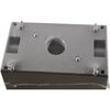 NEW Eaton Crouse-Hinds TP7010 Weatherproof Outlet Box 1-Gang Gray