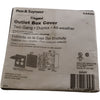 NEW Pass & Seymour CA82G Weatherproof 2-Gang Duplex Receptacle Cover