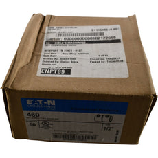 Lot of 15 NEW Eaton Crouse-Hinds 460 1/2'' Set Screw EMT Couplings