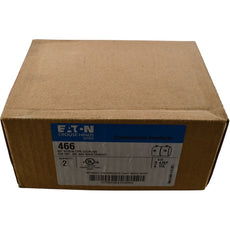 NEW Lot of 2 Eaton Crouse-Hinds 466 2-1/2'' Set Screw EMT Couplings