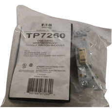 NEW Eaton Crouse-Hinds TP7260 Weatherproof Cover w/ 15A Switch One Gang