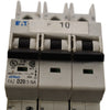 Eaton FAZ-D20/3-NA 20A 3P 480Y/277V D-Curve DIN Rail Circuit Breaker
