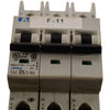 Eaton FAZ-D5/3-NA 5A 3P 480Y/277V D-Curve DIN Rail Circuit Breaker UL 489