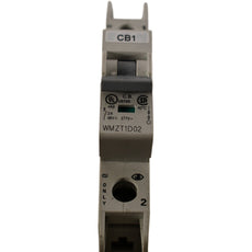 Eaton Cutler Hammer WMZT1D02 2A 1P 277/480V D-Curve Circuit Breaker