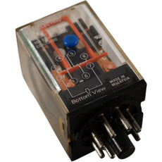 AA Electric AAE-D124-M 10A 12VDC Coil 8-Pin Octal Plug-In Relay 240VAC