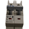 Eaton WMZT2D05 5A 2P 480Y/277V D-Curve DIN Rail Circuit Breaker MCB