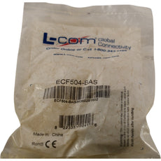 NEW L-Com ECF504-BAS USB 2.0 B-Female to A-Female Panel Mount Adapter Shielded