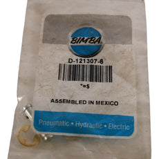 NEW Bimba D-121307-6 Pivot Pin Kit with Retaining Clips Hardware