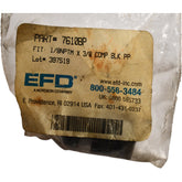 NEW Nordson EFD 7610BP 1/8'' NPT Male x 3/8'' Compression Polypropylene Fitting