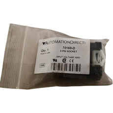 NEW Automation Direct Magnecraft 70169-D 8-Pin Relay Socket 10A 600V DIN Rail/Panel Mount