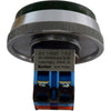 NEW KOINO KH-3065EB 30mm Push Button Switch 250VAC 6A Momentary 1NO+1NC Green