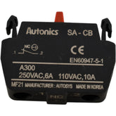 NEW Autonics SA-CB Contact Block 1NC 110VAC/10A 220VAC/5A Modular