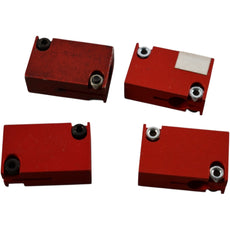 Lot of 4 Balluff BES08-FA-BS-8.0-W Positive Stop Clamping Mounts BAM009T