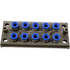 NEW SMC 10 Port Multiconnector PBT Pneumatic