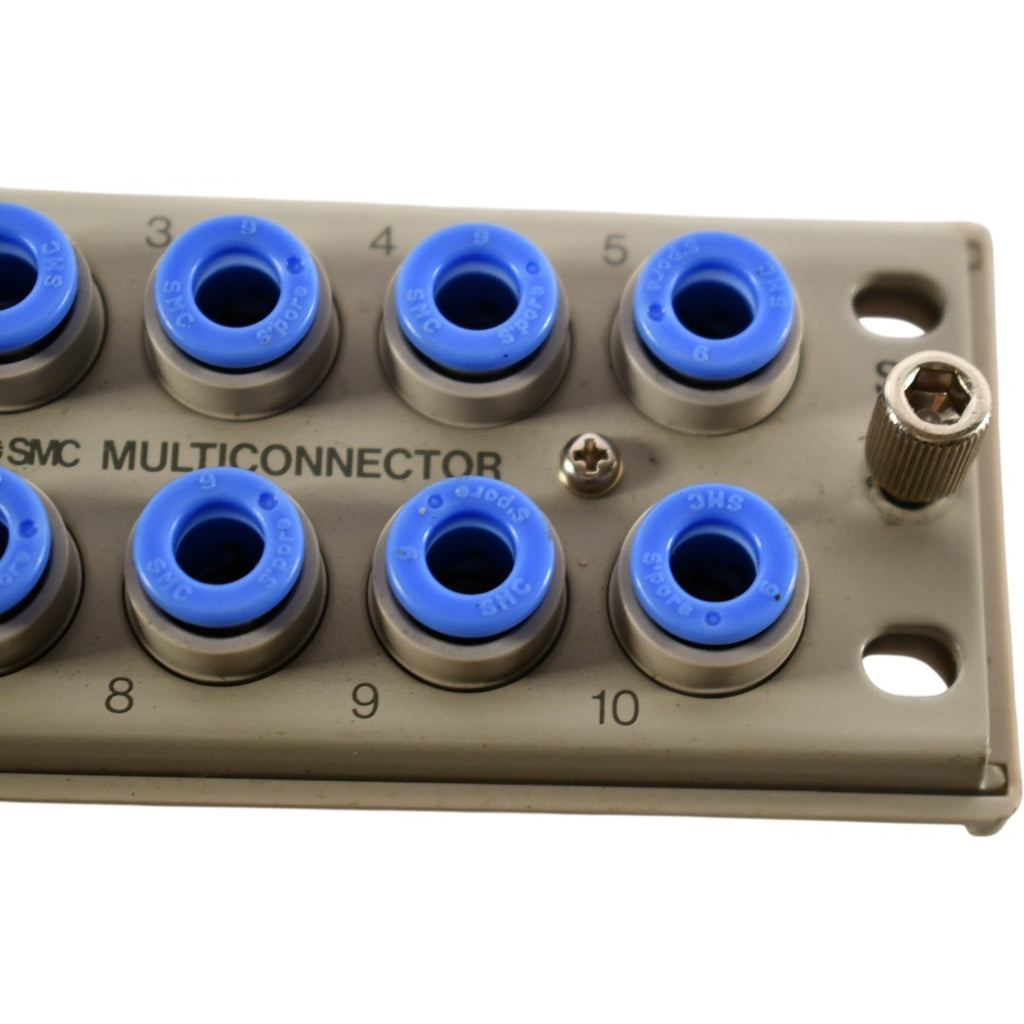 NEW SMC 10 Port Multiconnector PBT Pneumatic – VB Industrial Supply