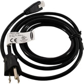 NEW Banner Engineering LQMAC-306B 3-Pin Cordset Molex to NEMA 5-15P 1.8m 18AWG