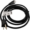 NEW Banner Engineering LQMAC-306B 3-Pin Cordset Molex to NEMA 5-15P 1.8m 18AWG