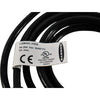 NEW Banner Engineering LQMAC-306B 3-Pin Cordset Molex to NEMA 5-15P 1.8m 18AWG