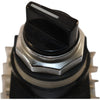 NEW GE CR104PSG21B92 30mm 2-Position Black Knob Selector Switch 2NO/2NC