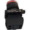 Autonics S2PR-P3RAD 22mm Extended Red Illuminated Push Button 1NO 12-30V