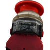 Idec AVD302NUR 30mm E-Stop Pushlock Turn Reset 40mm Mushroom 2NC
