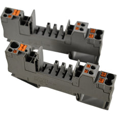 Lot of 2 Phoenix Contact CB 1/6-2/4 PT-BE Inline Connection Base 2800929