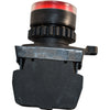 Autonics S2PR-P3RAD 22mm Extended Red Illuminated Push Button 1NO 12-30V
