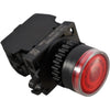 Autonics S2PR-P3RAD 22mm Extended Red Illuminated Push Button 1NO 12-30V