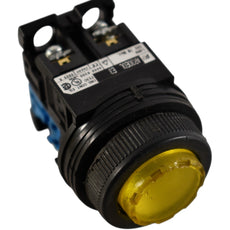 Fuji Electric AR30E0L-E3 30mm Momentary Illuminated Push Button Switch Yellow