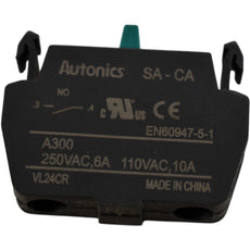 NEW Autonics SA-CA Contact Block 1NO 110VAC 10A 220VAC 5A 22mm 30mm