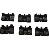 Lot of 6 Siemens 3SB3400-0B 22mm 1NO Contact Blocks Screw Terminal