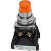 NEW EATON 10250T828AD24 Illuminated Push Button 30.5mm 24VAC/DC 1NO 1NC AMBER